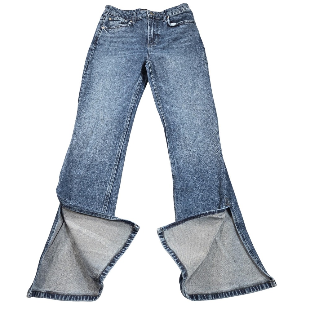 Rails The Sunset Jeans Womens 26 Blue Medium Wash High Rise Slim Flare Denim